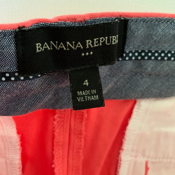 Banana Republic Tailored Bright Pink Shorts - EUC - Picture 3 of 5